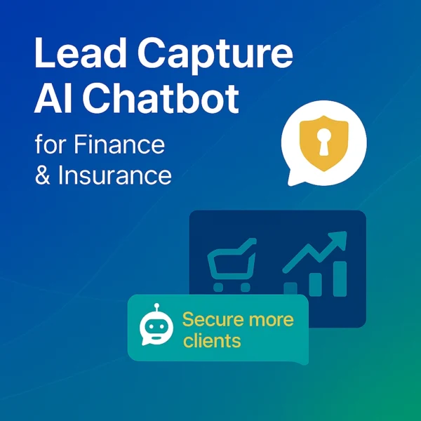 Lead Capture Chatbot for Finance & Insurance