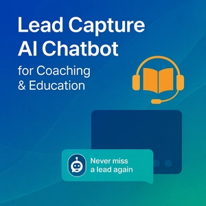 Lead Capture Chatbot for Coaching & Education